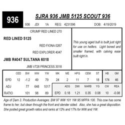 SJRA 936 JMB 5125 SCOUT 936