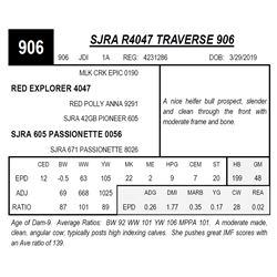 SJRA R4047 TRAVERSE 906