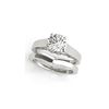 Image 1 : 1.25 ctw Certified VS/SI Diamond 2pc Wedding Set 14K White Gold