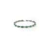 Image 1 : 8.10 ctw Emerald Bracelet 18K White Gold