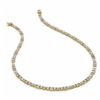 Image 2 : 19 ctw Mixed Cut Diamond Designer Necklace 18K Yellow Gold
