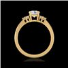 Image 2 : 1 ctw VS/SI Diamond Solitaire Ring 18K Yellow Gold
