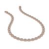 Image 2 : 19 ctw Diamond Designer Necklace 18K Rose Gold
