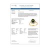 Image 2 : 2.50 ctw Green Tourmaline & Diamond Ring 14K Yellow Gold