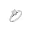 0.80 ctw Certified VS/SI Diamond Solitaire Ring 18K White Gold