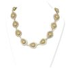 Image 1 : 22 ctw Diamond and Pearl Necklace 18K Yellow Gold