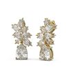 Image 2 : 4.48 ctw Diamond Earrings 18K Yellow Gold