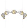 Image 1 : 10 ctw Diamond and Pearl Bracelet 18K White Gold