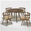 Image 1 : George Nakashima Grass Seated chairs an