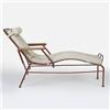 Image 1 : Jules Leleu adjustable chaise lounge  f