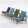 Image 1 : Finn Juhl lounge chairs, set of four Jo