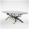 Image 1 : Maria Pergay Gerbe dining table France,