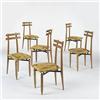 Image 1 : Roberto Aloi dining chairs, set of six 