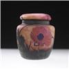 Image 1 : Daum Nancy lidded jar France, c. 1910 o