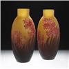 Image 1 : Galle Hyacinth vases, pair  France, c. 