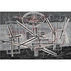 Jimmy Ernst Linear Abstraction USA, 195