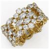 Image 1 : 7.8 ctw Marquise Cut Diamond Designer Ring 18K Yellow Gold