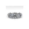 Image 1 : 2 ctw Past Present Future VS/SI Cushion Diamond Ring 18K White Gold