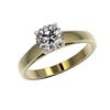Image 2 : 1.26 ctw Certified Quality Diamond Engagement Ring 10K Yellow Gold