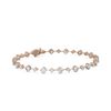 Image 1 : 6.24 ctw Diamond Designer Bracelet 18K Rose Gold
