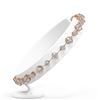 Image 2 : 6.24 ctw Diamond Designer Bracelet 18K Rose Gold