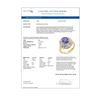 Image 2 : 2.70 ctw Tanzanite & Diamond Ring 14K Yellow Gold