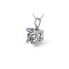 Image 1 : 1 ctw VS/SI Diamond Designer Necklace 14K White Gold