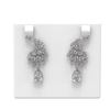 Image 1 : 13.06 ctw Diamond Earrings 18K White Gold