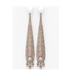 Image 1 : 3.29 ctw Diamond and Pearl Earrings 18K Rose Gold