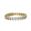 Image 1 : 18 ctw Marquise Cut Diamond Designer Bracelet 18K Yellow Gold