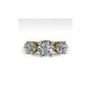 Image 1 : 2 ctw Past Present Future Certified VS/SI Diamond Ring 18K Yellow Gold
