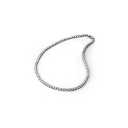 7.0 ctw Certified VS/SI Diamond Necklace 18K White Gold