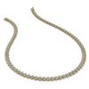 Image 2 : 18 ctw Diamond Designer Necklace 18K Yellow Gold
