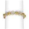 Image 1 : 20.7 ctw Canary Citrine & Diamond Bracelet 18K Yellow Gold