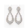 Image 1 : 21.3 ctw Diamond Earrings 18K Rose Gold
