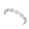 Image 2 : 12.17 ctw Diamond Bracelet 18K White Gold