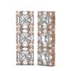 Image 2 : 8.79 ctw Diamond Earrings 18K Rose Gold