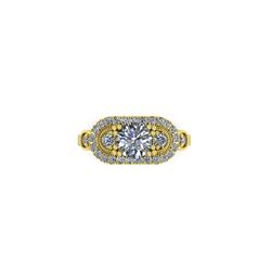 1.75 ctw Solitaire VS/SI Diamond Ring 14K Yellow Gold