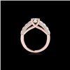 Image 2 : 2.55 ctw Certified Diamond Solitaire Ring 10K Rose Gold