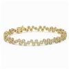 Image 1 : 8 ctw Diamond Designer Bracelet 18K Yellow Gold