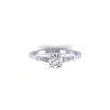 Image 1 : 1.04 ctw Certified VS/SI Diamond Solitaire Ring 14K White Gold