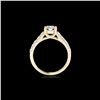 Image 2 : 1.55 ctw Certified Diamond Solitaire Ring 10K Yellow Gold