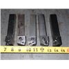 Image 2 : (5) 1" x 1-1/4" Lathe Tools