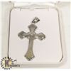 Image 1 : STAINLESS CROSS  PENDANT, 2" TALL