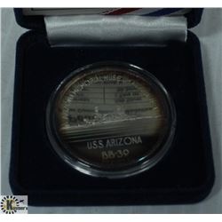 PEARL HARBOR- .999 SILVER- 1 OZ COIN