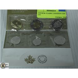 2018 RCM- CLASSIC CANADIAN COIN SET