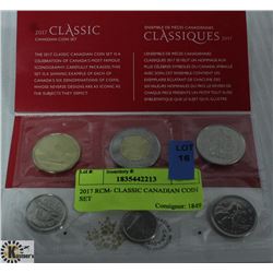 2017 RCM- CLASSIC CANADIAN COIN SET