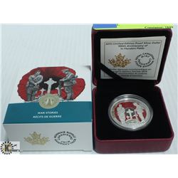 2015 RCM - PROOF SILVER DOLLAR WITH ENAMEL