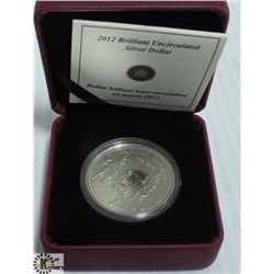 2012 RCM - UNCIRCULATED SILVER DOLLAR