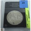 Image 1 : 1959 CANADIAN SILVER DOLLAR- AUTHENTICATED